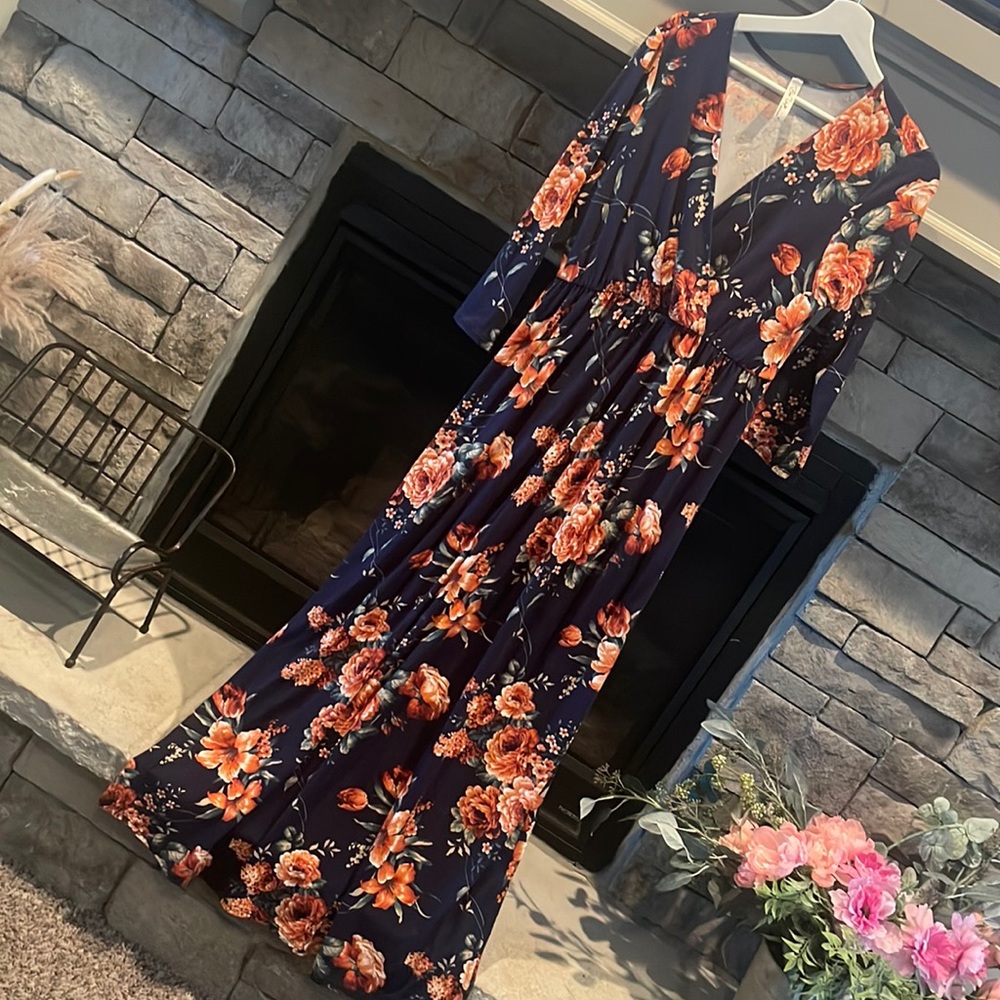 Floral Maternity Dress